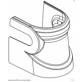 Dometic Sealand 210 Traveler Lite Toilet Base - 385311126