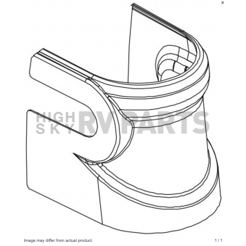 Dometic Sealand 210 Traveler Lite Toilet Base - 385311126