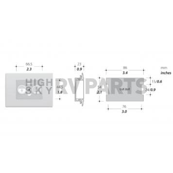Tecma SFT Control Panel Kit - T-PF.P11M2-1