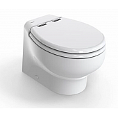 Tecma Silence Plus 2G 24V RV Toilet - Short Bone - T-S2G024DP/D00C00