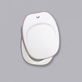 Toilet Seat and Cover Replacement Kit for Thetford White 690387-162