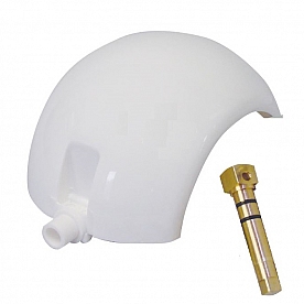 Dometic Toilet Waste Ball for Sealand Magnum Models - Ebony Color - 385310971