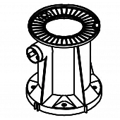 Dometic 110 Traveler Lite Model Toilet Base - 385310793