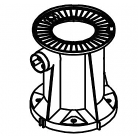 Dometic 110 Traveler Lite Model Toilet Base - 385310793