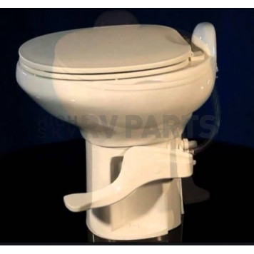 Thetford Toilet Style II Flush Pedal Replacement Cover - Bone - 42081