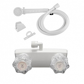 Airstream Exterior Shower Head with Hose and Mixer 601876-100