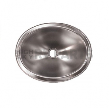 Oval 12 inch x 17 inch Stainless Steel Sink - 602289
