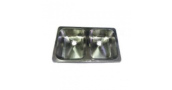 Airstream 19-1/2 x 14 Stainless Steel Sink Rack - 602398