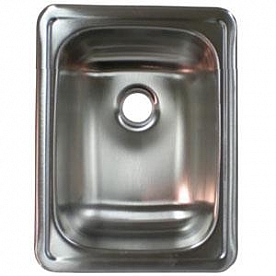 Sink Rectangular 17 inch x 13 inch Stainless Steel - 601835