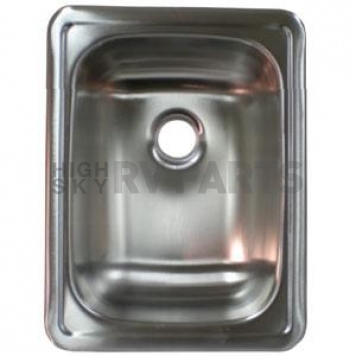 Sink Rectangular 17" x 13" Stainless Steel - 601835