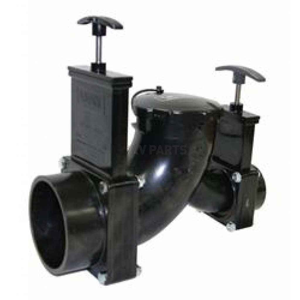 Valterra Sewer Waste Valve 3 inch Double Rotating 601482