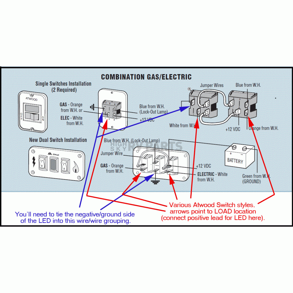 Wiring Diagram For An Rv Hot Water Heater from highskyrvparts.com
