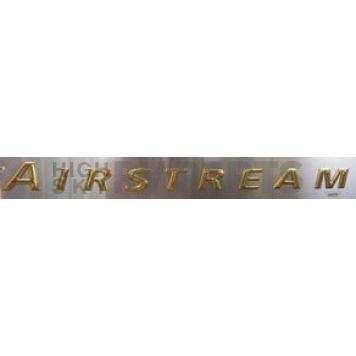 Airstream Decal 32 inch Gold - 386070 