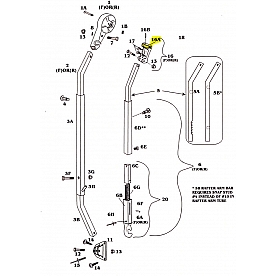Awning Bracket Threaded Stud - 325110