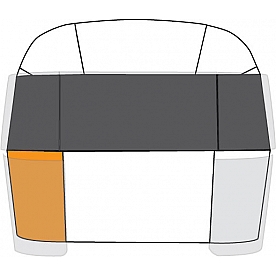 Curbside Bottom Front Segment for Airstream - 114895