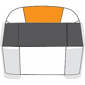 Top Center Segment for Narrow Body Airstreams 114892