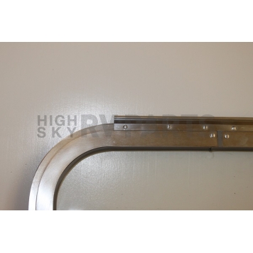 Window 18.5 inch x 22 inch Side Curved Glass and Sash Assembly - 680180-1