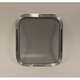 Screen with Frame 18 inch Mill Finish for Airstream Window 372174-03