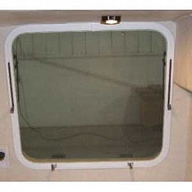 Window Screen 30 inch Tall White for Airstream 372215