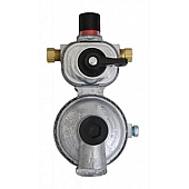 LPG Regulator with Auto Changeover 3/8 FPT Outlet, 1/4 inch Inlet - 106293
