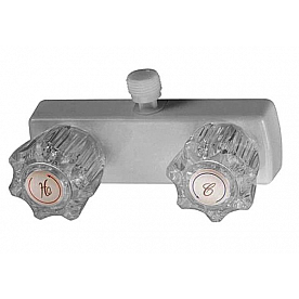 Averen Relaqua Shower Faucet Brushed Nickel with Acrylic Knob - AL-4031N