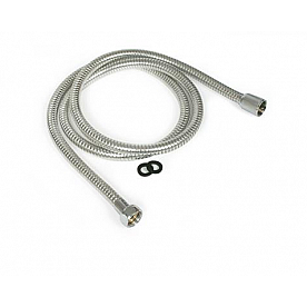 Camco Shower Head Hose 60 inch Chrome 1/2 inch Arm - 43716