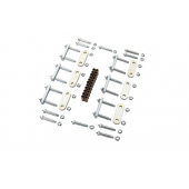 MOR/ryde Triple Axle Leaf Spring Shackle Kit - LRE12-004