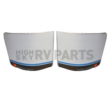Segment Protectors (Set of 2) - 1982 (second half) to 1993 - with Hardware - 685276