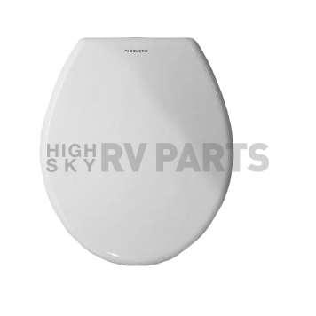 Dometic 300 Series Toilet Seat - Round Closed White With Cover - 385311930
