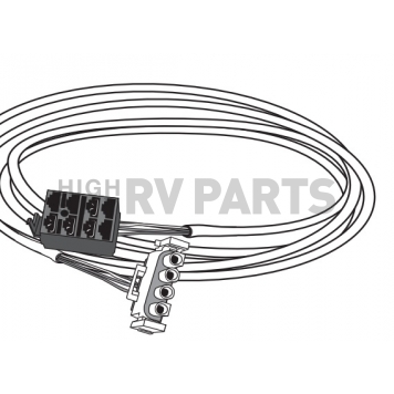 Thetford Toilet Flush Control Panel Wiring Harness - 36253