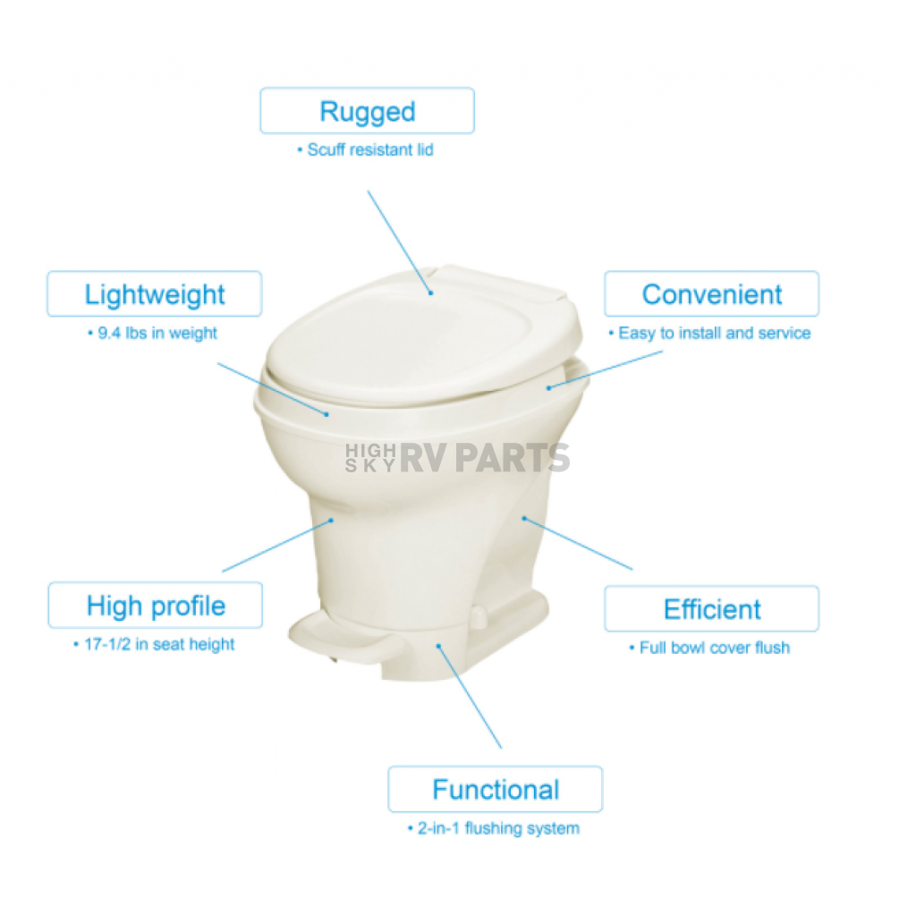 EASY RV Toilet Seal Replacement - Thetford RV Toilet 