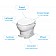 Thetford Aqua-Magic V RV Toilet - Low Profile - 31661