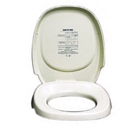 Thetford Toilet Seat Square Closed Front Ivory 36789