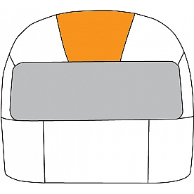 #10 Center Top Window Front or Rear Segment 104448-02