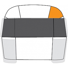 Front Upper Middle Roadside Segment 114890