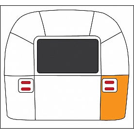 Rear Curbside Bottom Segment - 1983 - Present - 114894