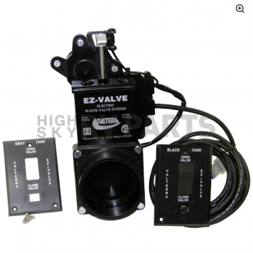 Valterra EZ Sewer Waste Valve - 3 Inch Hubs - E40B-8