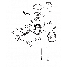 Dometic Toilet Base - 385310121