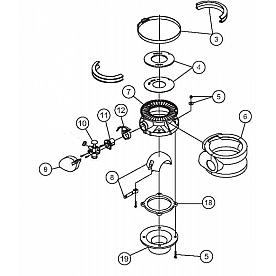 Dometic Toilet Base - 385310123