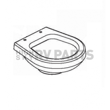 Dometic Toilet Bowl Assembly 385310676
