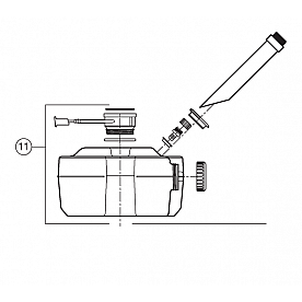 Dometic Toilet Holding Tank Flush Mechanism - 385230379