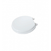 Thetford Toilet Seat Round Wood with Cover 37307