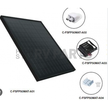 Furrion Battery Charger Controller Digital Solar - C-FSFP50MAT-003