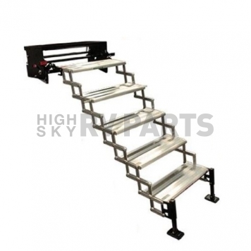 Torklift Entry Step - 8 Inch Aluminum Step With Stainless Steel Hardware 5 Steps - A8105