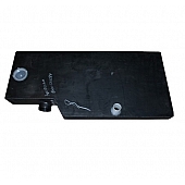 1972 - 1973 Airstream Rear Bath Black/Gray Tank - 680399-1-H-0004