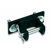 Tow Ready Tow Bar Bumper Mounting Bracket Replacement - Silver - 40602