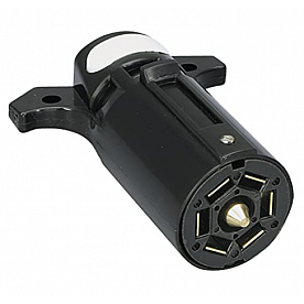 Bargman Trailer Wiring Connector 7-Way Plastic - 50-77-003