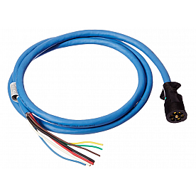 Bargman Trailer Wiring Connector Trailer End 7 Blade  - 54006-010