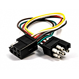 Eaz Lift Trailer Wiring Connector 6 Pin Square Plug 12 inch - 64860