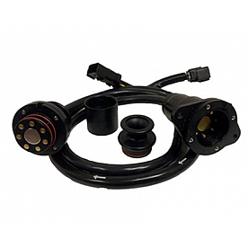 EZ Connector Vehicle to Trailer Electric Plug - Magnetic Round - EZ-R7-02_SUS